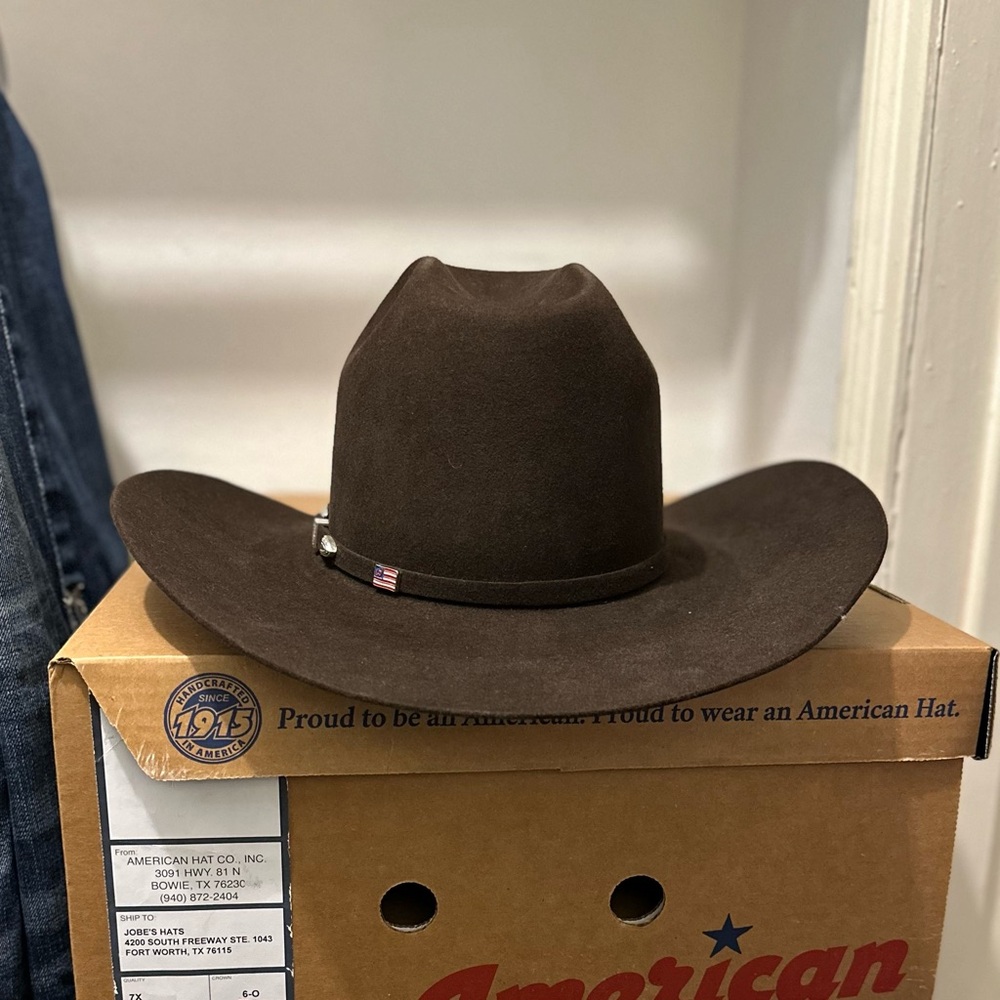 American Hat Co - Chocolate 7X Felt Hat
